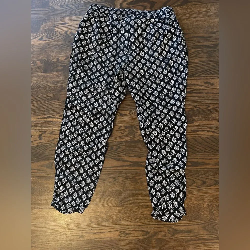 🌷Printed Drawstring Pants - Picture 2 of 4